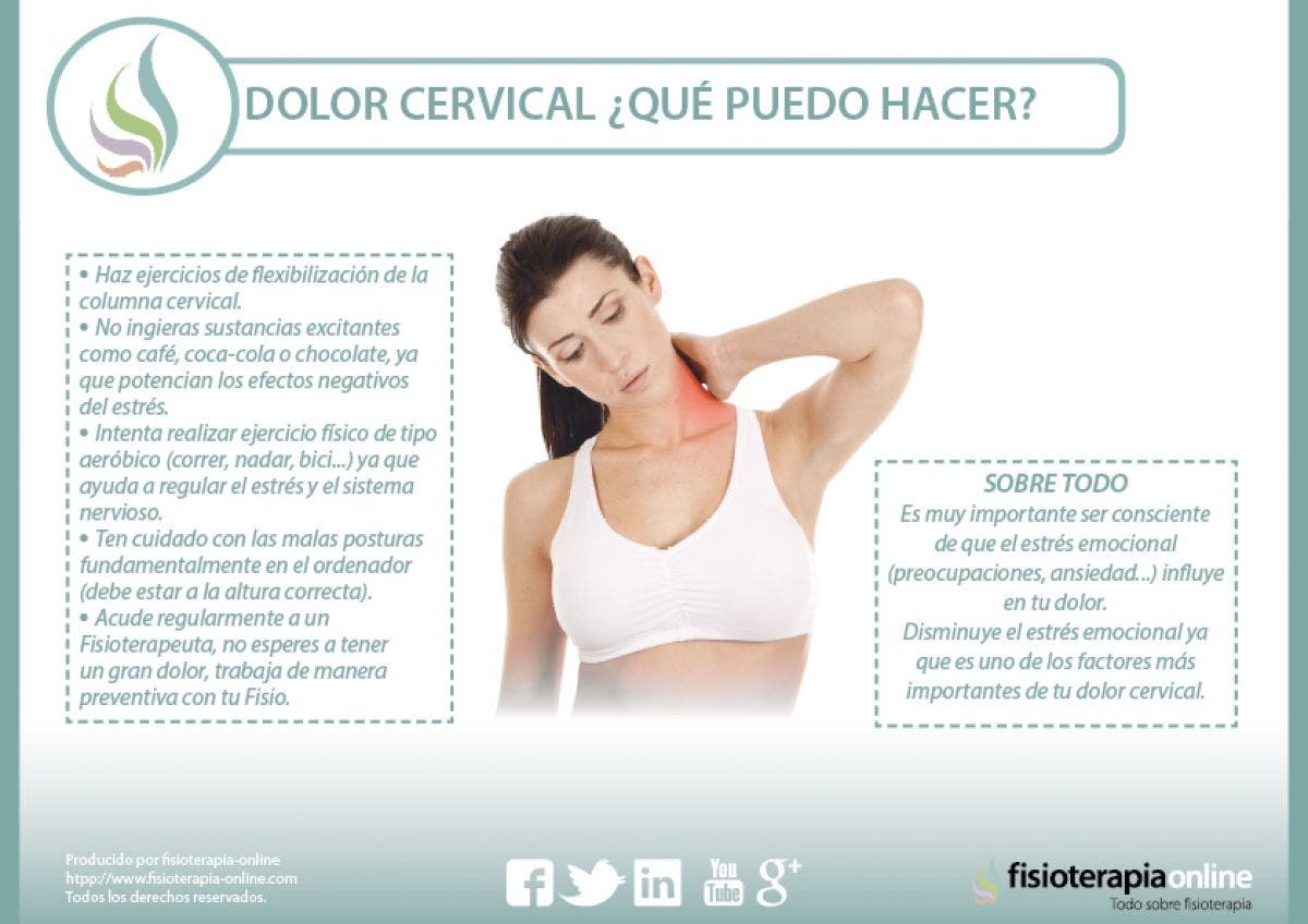 tres ejercicios para la cervicalgia 