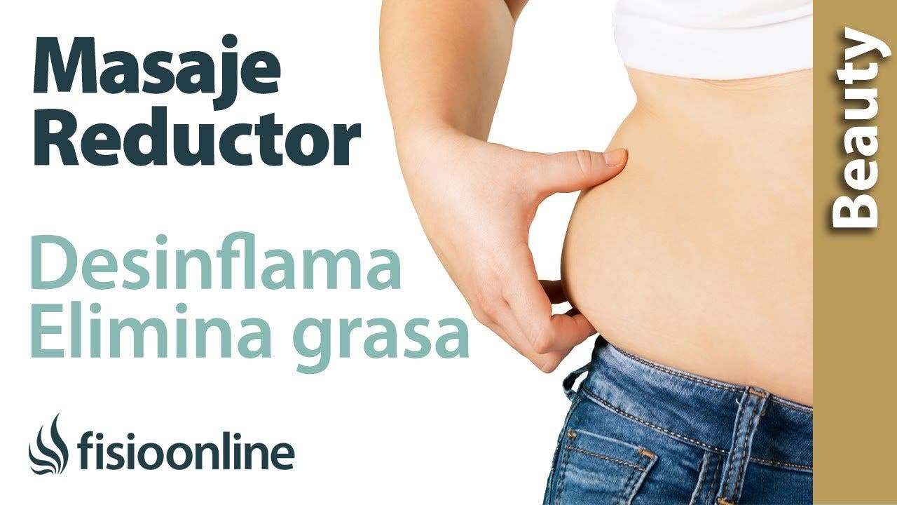 Masaje reductor de abdomen y vientre para ayudar a eliminar la grasa abdominal |
