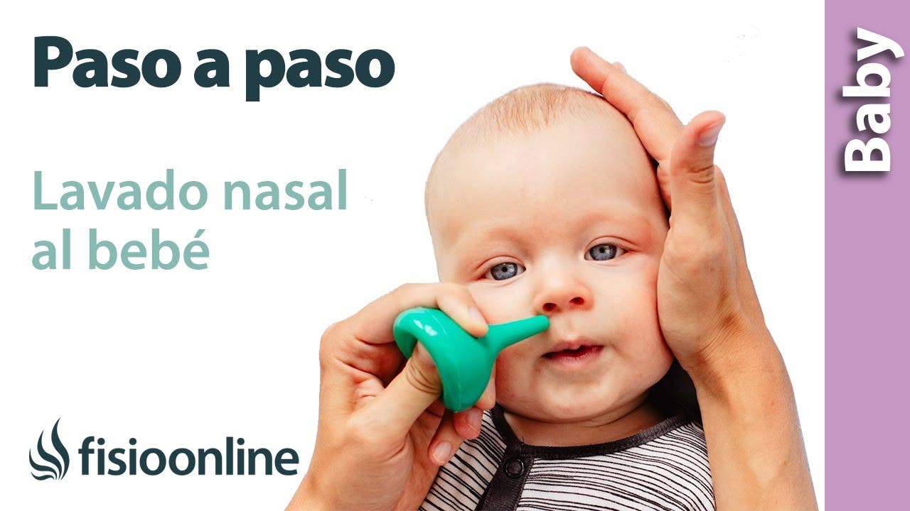 Cómo hacer un lavado nasal a mi bebé?
