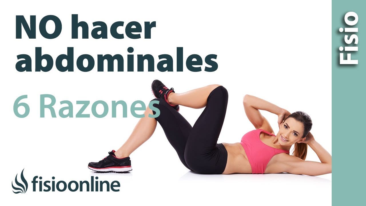 6 Razones para no hacer abdominales que seguramente no conocías