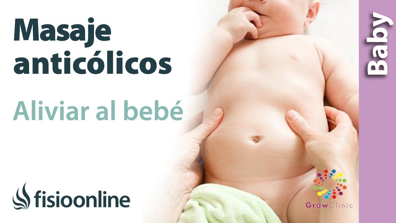 Masaje para aliviar la tos en el bebé