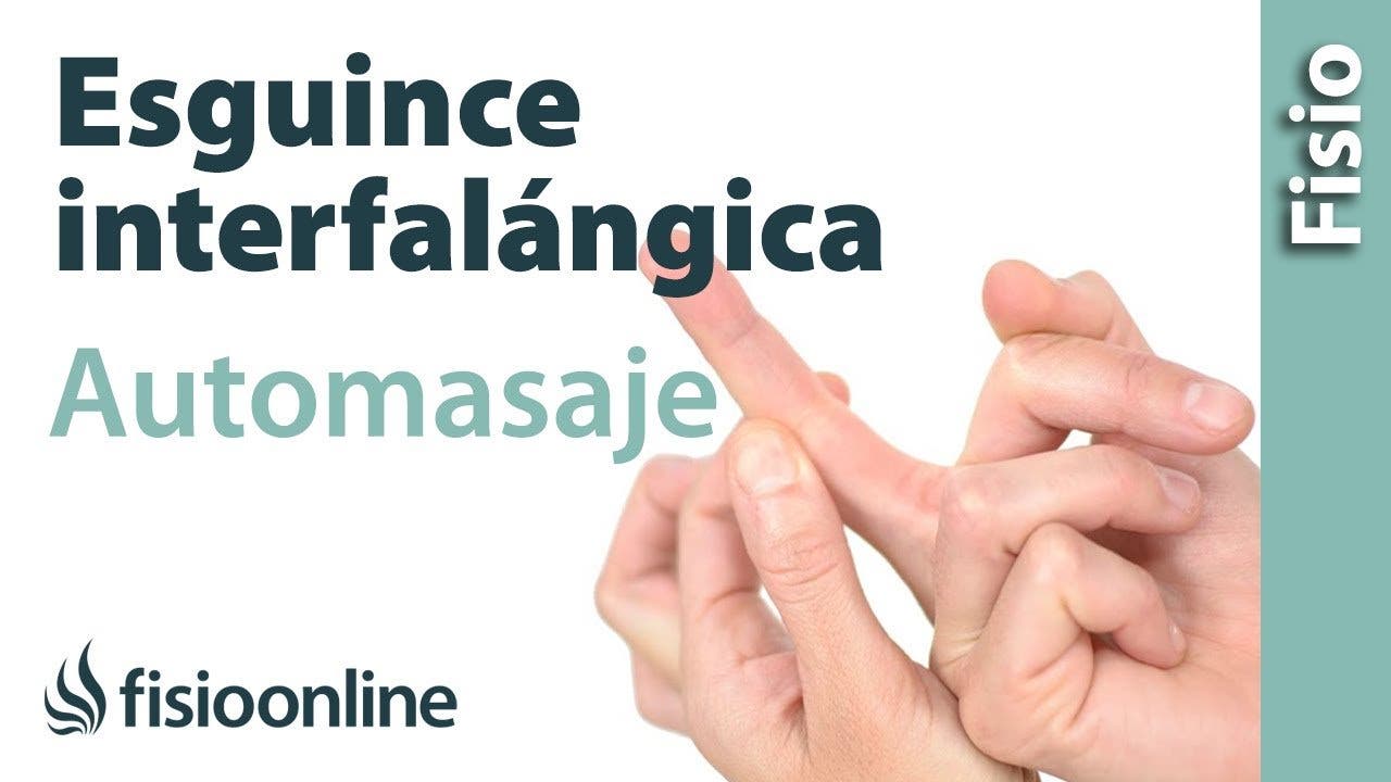 Hornear Sophie franja Auto-masaje para el esguince de ligamentos de los dedos de la mano |  FisioOnline