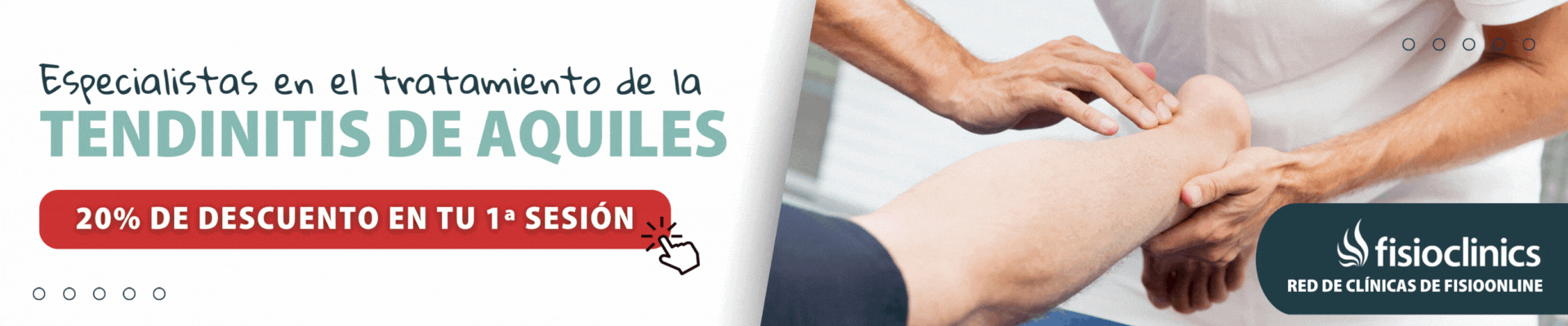 Contacta con nuestros especialistas en el tratamiento de la Tendinitis de Aquiles