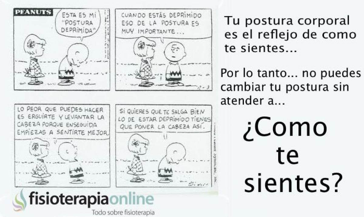 postura corporal y el estado de animo