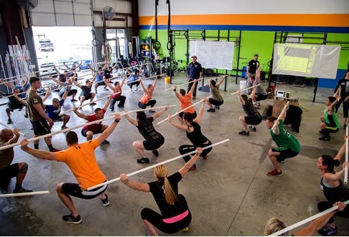 sala de crossfit