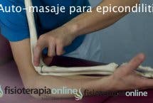 Epicondilitis o codo de tenista, descubre un excelente automasaje 