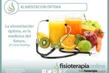 La alimentación óptima es la medicina del futuro