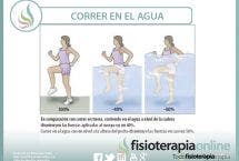 Correr en el agua. Beneficios y ventajas en la rehabilitación de lesiones