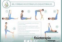 Estiramientos de isquiotibiales. Estira correctamente estos músculos