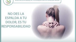 Dar la espalda a tu dolor no es buena idea Dar la espalda a tu dolor no es buena idea