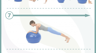 10 ejercicios para trabajar tu core con fitball