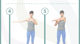 6 estiramientos para cuidar tus hombros y brazos