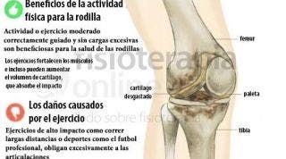 Realiza ejercicio físico pero no te pases, ten cuidado con las consecuencias, sobrecargas, roturas de fibras, lesiones articulares