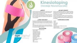 Kinesiotaping o Vendaje neuromuscular. Mucho más que una moda Kinesiotaping o Vendaje neuromuscular. Mucho más que una moda
