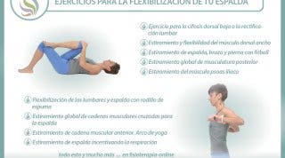 Flexibiliza tu espalda