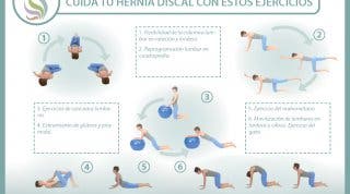 8 sencillos ejercicios para cuidar y mejorar la hernia discal