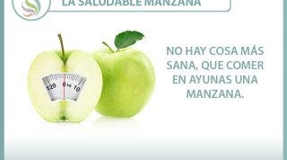 La saludable manzana La saludable manzana