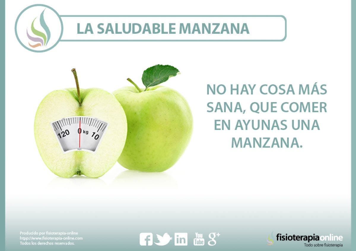 La saludable manzana