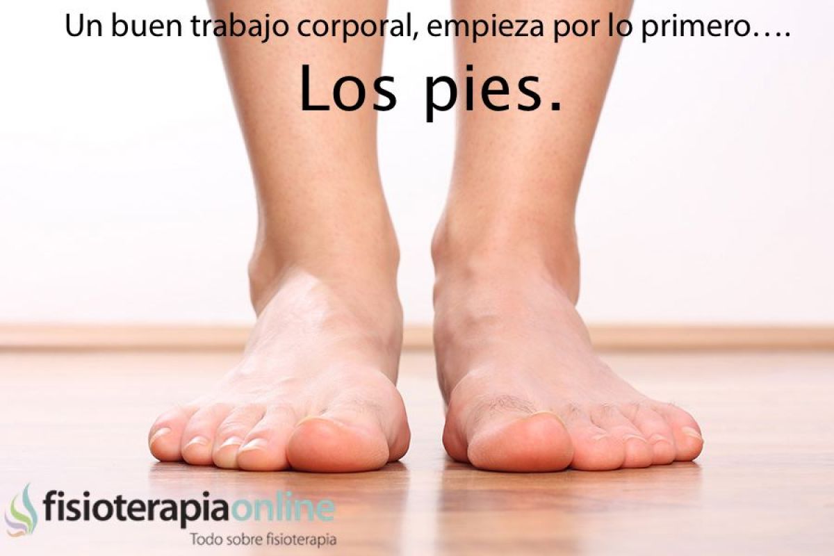 Empieza por los cimientos, tus pies