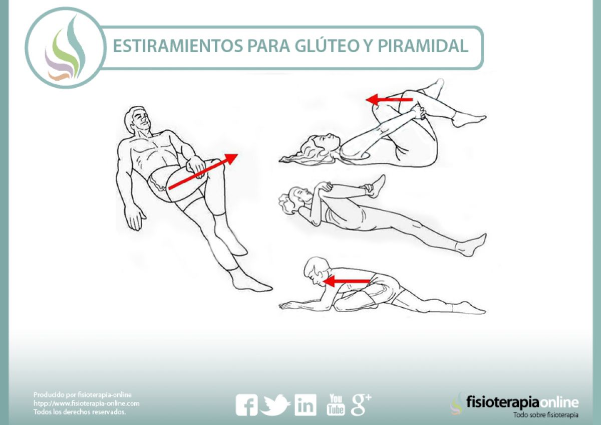 Combate tu dolor lumbar o lumbalgia estirando los glúteos y el músculo piramidal