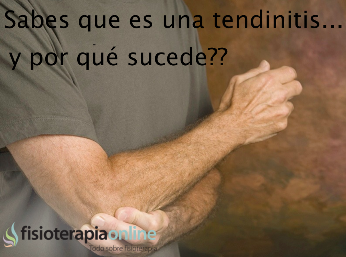 Tendinitis, tendinosis, tendinopatía, muchos nombres y una explicación