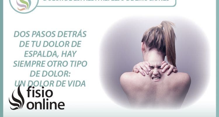 Dolor de espalda reflejo de emociones