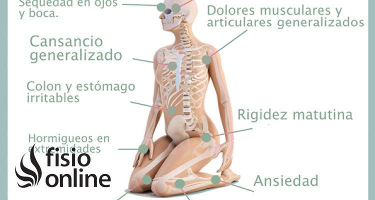 Los síntomas de la fibromialgia, el síndrome del dolor muscular crónico