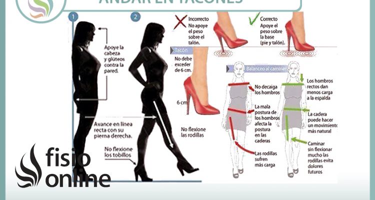 Cómo caminar con tacones y sufrir menos lesiones (hallux valgus, fascitis plantar, neuroma de Morton)