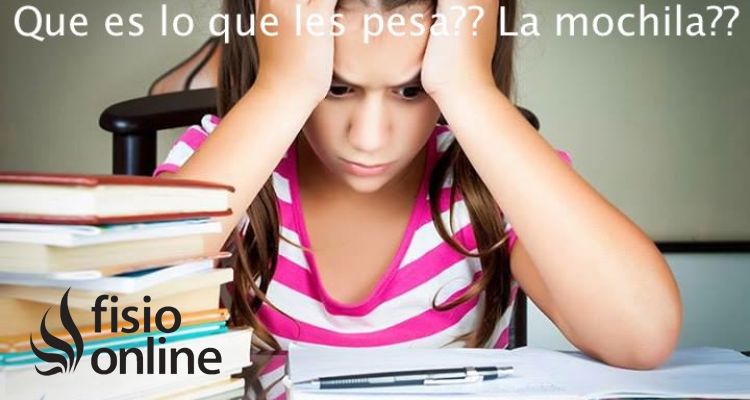 La mochila no está solo llena de libros, cuidado con presionar demasiado a los niños