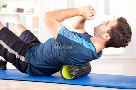 Ejercicios de auto masaje con Foam Roller - Clínia de Fisioterapia Getafe