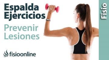 Tabla de espalda o rutina de ejercicios para una espalda sana.
