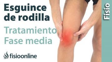 Esguince de ligamento lateral Interno de rodilla. Tratamiento en su fase intermedia