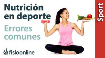 ERRORES en nutrición DEPORTIVA