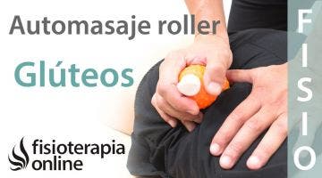 Automasaje en glúteos con Cool Roller