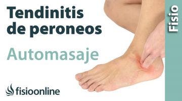 13. Auto-masaje para la tendinitis de los peroneos.