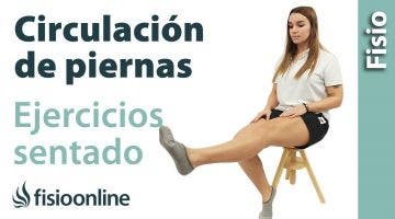 RUTINA de EJERCICIOS para la CIRCULACIÓN de las PIERNAS sentado