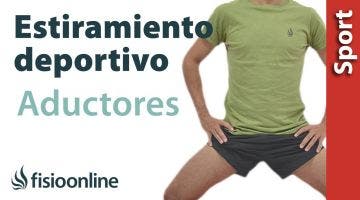 Estiramientos deportivos para relajar tus aductores