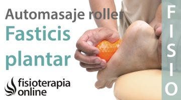 Automasaje de fascia plantar con Cool Roller