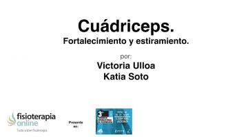 Fortalecimiento y estiramiento de cuadriceps