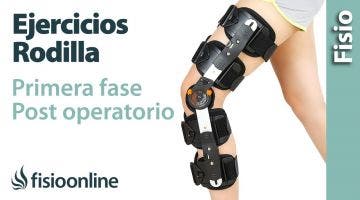 Primeras fases de la rehabilitación de la rodilla