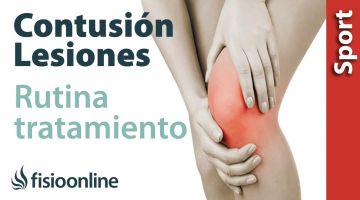 Rutina para el tratamiento de golpes, traumatismos y contusiones