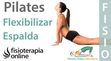 Ejercicios de Pilates para flexibilizar la espalda