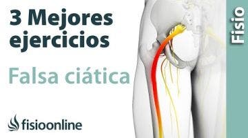 Los 3 MEJORES ejercicios para la FALSA CIÁTICA por SÍNDROME DEL PIRAMIDAL