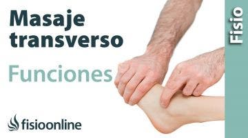 1.Masaje transverso profundo de Cyriax para tendinitis y roturas de fibras.