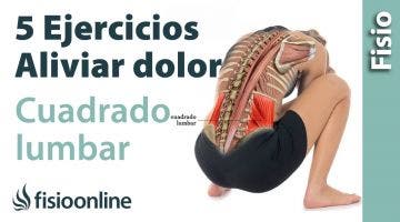 5️⃣EJERCICIOS para ALIVIAR el dolor del CUADRADO LUMBAR