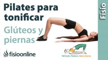 Pilates para tonificar glúeos y caderas