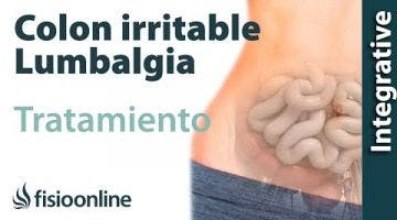 Tratamiento para dolor de espalda y dolor lumbar o lumbalgia provocado por colon irritable