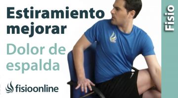 Estiramiento para aliviar el dolor de espalda Fácil de hacer