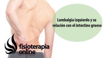 Lumbalgia o lumbago izquierdo y su relación con el i  grueso y colon irritable