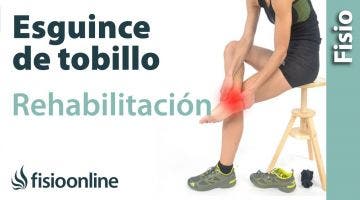 Rehabilitación de un esguince de tobillo.